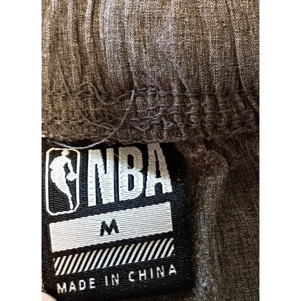 NBA Gray Basketball Shorts Men's Size M National Basketball Association